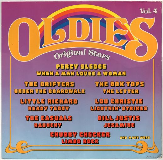 LP Oldies: Original Stars, Vol. 4 (Lou Christie, Chubby Checker, Little Richard, The Drifters, Percy Sledge, The Coasters і іншыя)