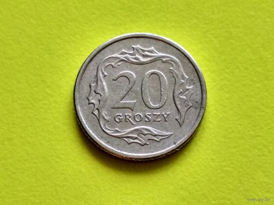 Польша. 20 грошей 1991.