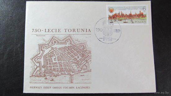 КПД Польши 1983г 750 лет городу Торунь