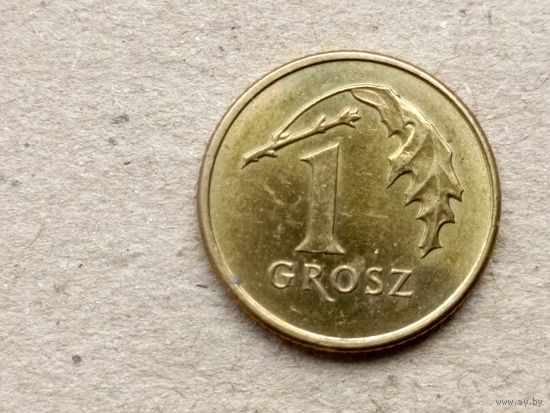 Польша 1 грош, 2022г. (Н)
