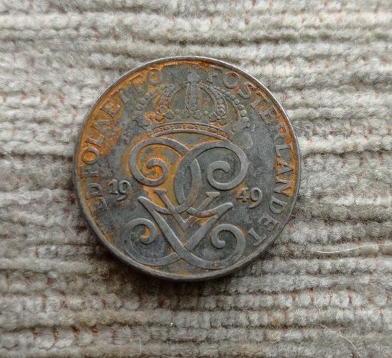 Werty71 Швеция 2 эре 1949