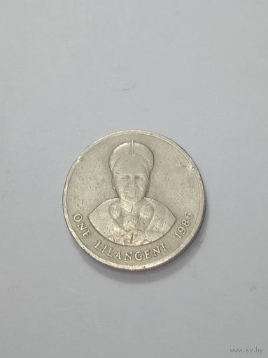 Свазиленд 1 лилангени 1986 года .