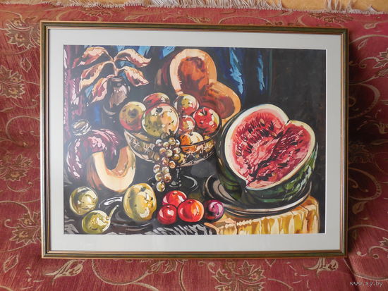 Натюрморт. Феликс Гумен. 1989 г.