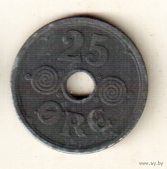 Дания 25 эре 1941