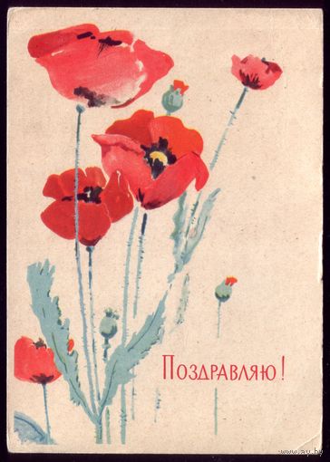 1963 год Г.Дерягин Поздравляю!