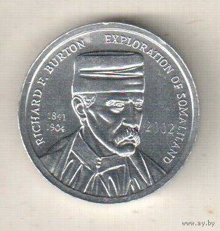 Сомалиленд 5 шиллинг 2002 Ричард Френсис Бёртон
