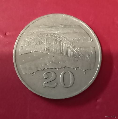 20 центов 1980г.  Зимбабве