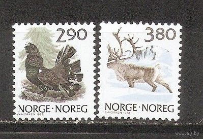ФФ2 Норвегия 1988 Фауна