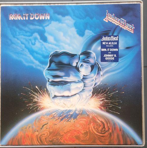 JUDAS PRIEST - Ram It Down 88 CBS Holland EX+++/EX