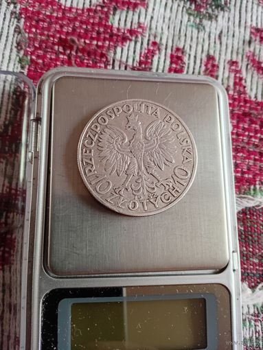 10 злотых 1932г