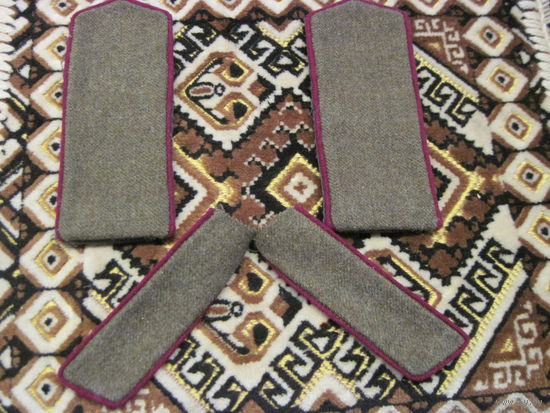 Погоны и петлицы пехоты шинельные(реплика) на войну.