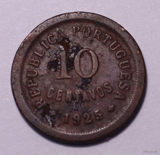 Португалия 10 сентаво 1925