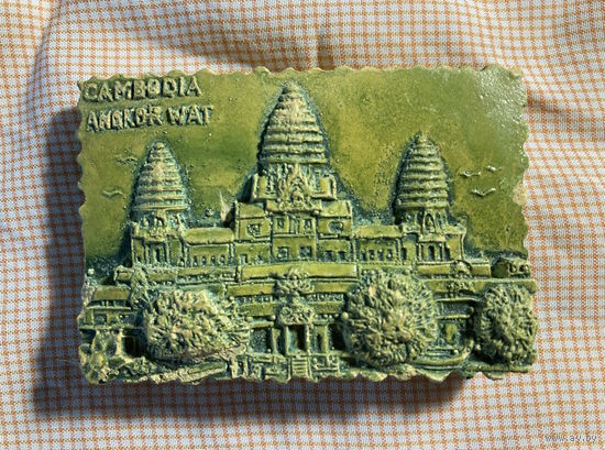 Магнит на холодильник Камбоджа храм Ангкор-Ват