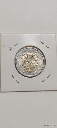 Германия 2 евро 2023 года, 1275 лет со дня рождения Карла Великого.