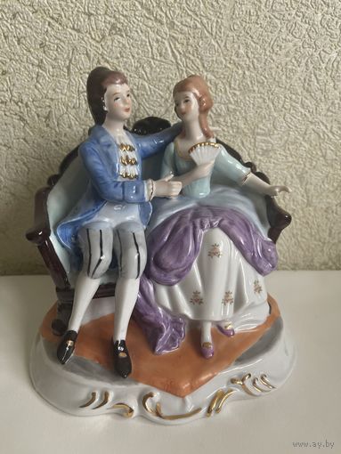 Статуэтка.Влюблённые.Рококо.Германия.