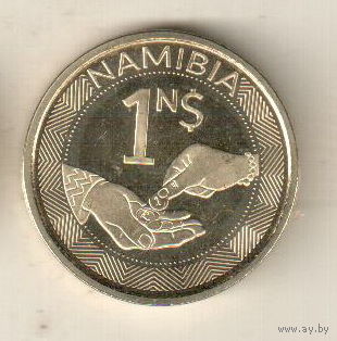 Намибия 1 доллар 2025