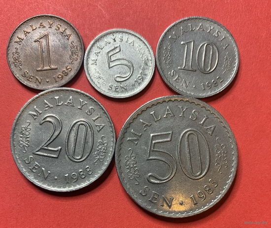 Малайзия 5 монет