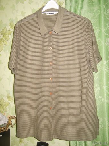 Блузка коричневая р.48-50