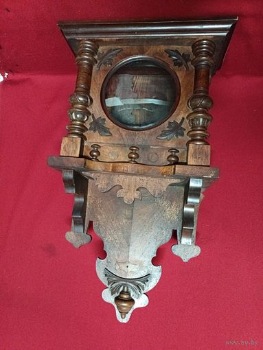 С рубля без мц. корпус для настенных часов номер 2. 72х42х19см. диам 17см.