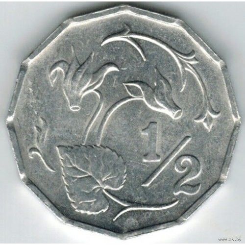 Кипр 1/2 цента 1983 UNC