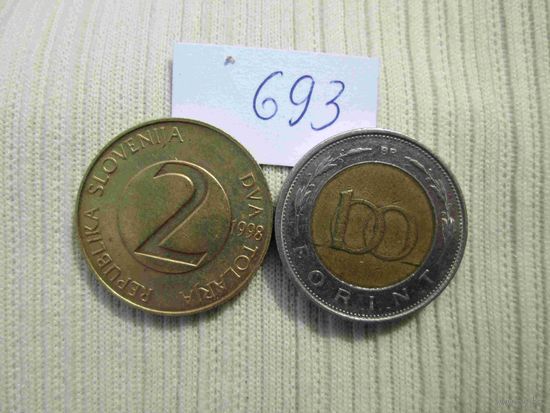 2 толара Словении