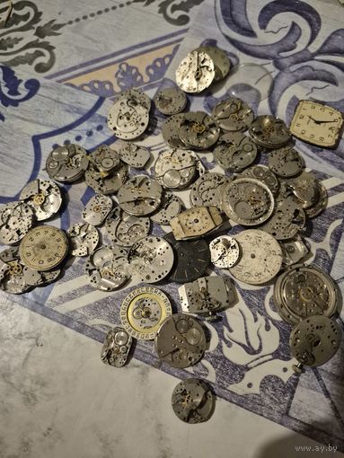 Запчасти часов. Механизмы