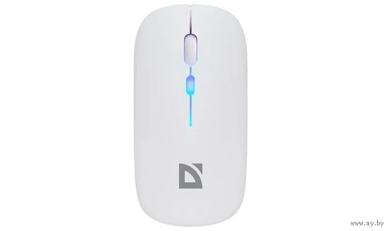 Мышь Defender Coda MB-261 (белая) беспроводная с RGB подсветкой