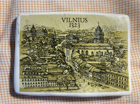 Магнит Vilnius 1323 Рр 8х6 см