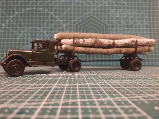 Масштабная модель ЗиС-5 ЛЕСОВОЗ Масштаб 1/43 конверсия