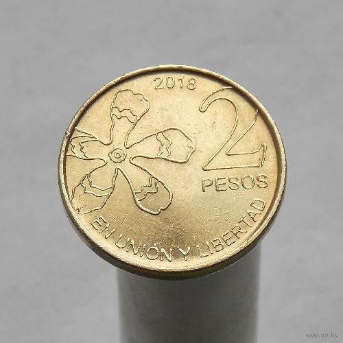 Аргентина 2 песо 2018