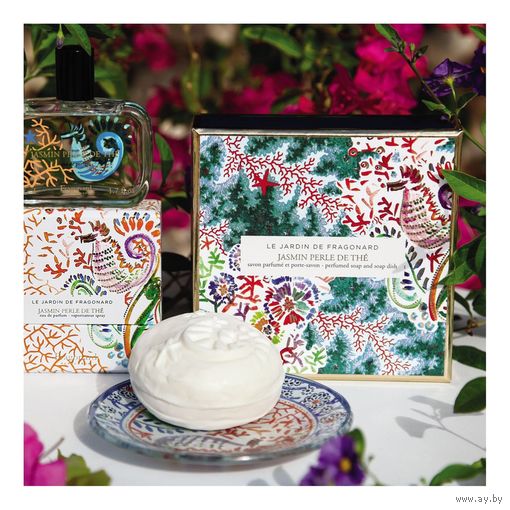 Ароматное мыло Fragonard Jasmin Perle de The подарок