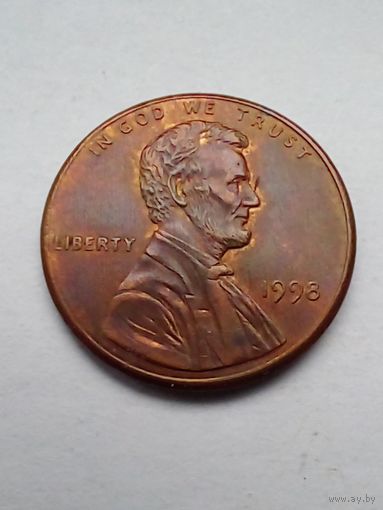 США 1 цент 1998 г.(2)