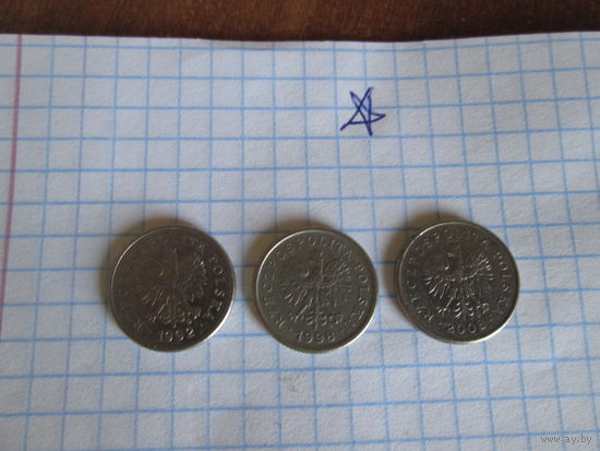 20 грошей.Польша.Цена за шт.