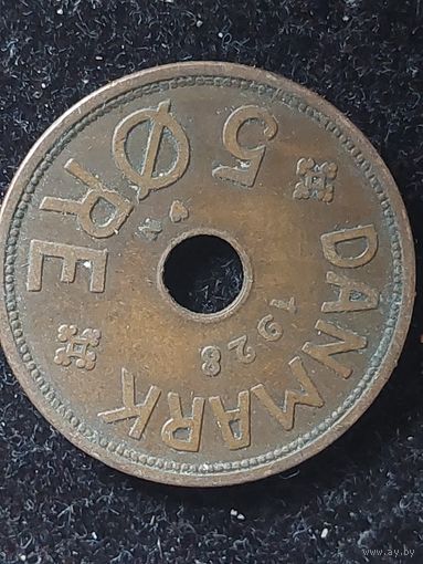 5 эре дания 1928