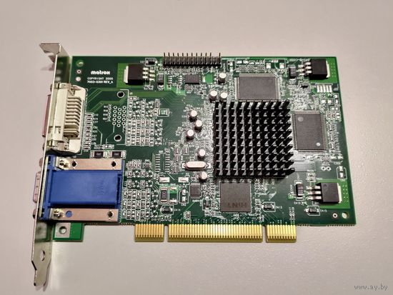 PCI видеокарта Matrox Millennium G450 32 MB