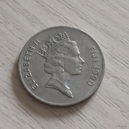 Фиджи 10 центов 1990г.