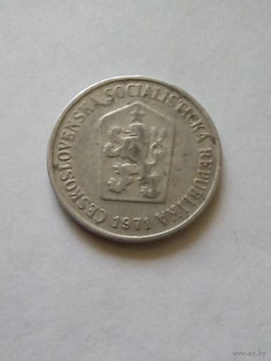 Чехословакия.10 геллеров 1971 г.