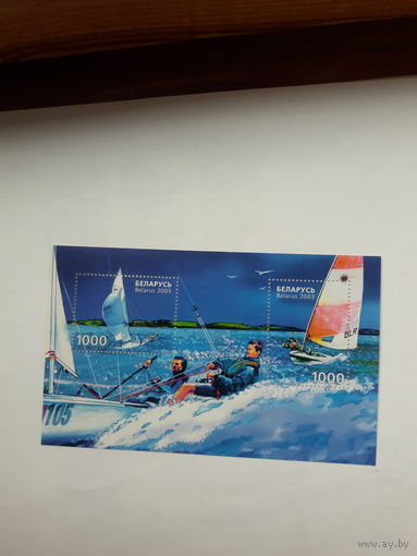 Марки Беларусь 2003 Водный спорт