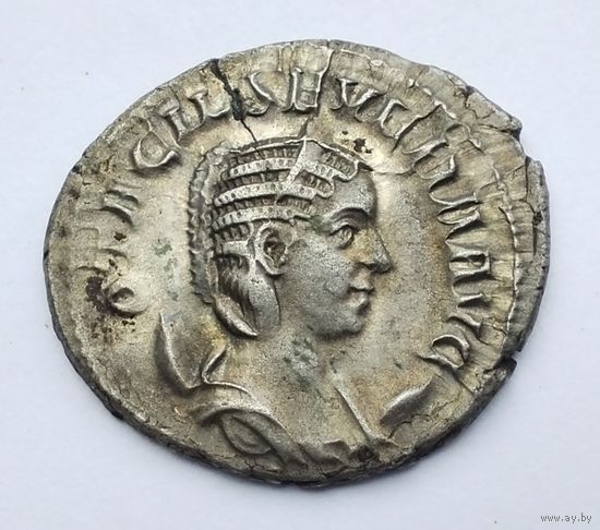 Марция Отацилия Севера, супруга императора Филиппа I Араба (244-249 гг.) Антониниан. Серебро. /30