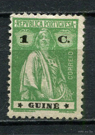 Португальские колонии - Гвинея - 1922 - Жница 1С - [Mi.171] - 1 марка. Чистая без клея.  (Лот 83Gd)-T2P10