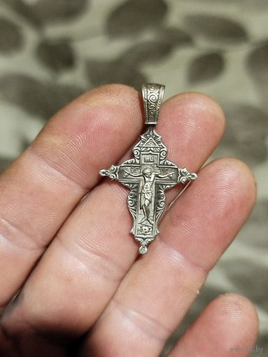 Серебряный крестик.635 проба.
