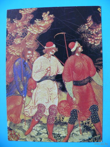 Голиков И. (Палех), Сельскохозяйственные работы, 1981, чистая.