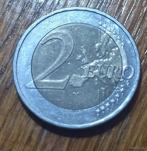 Германия, 2 евро 2007 года, F, Мекленбург-Передняя Померания