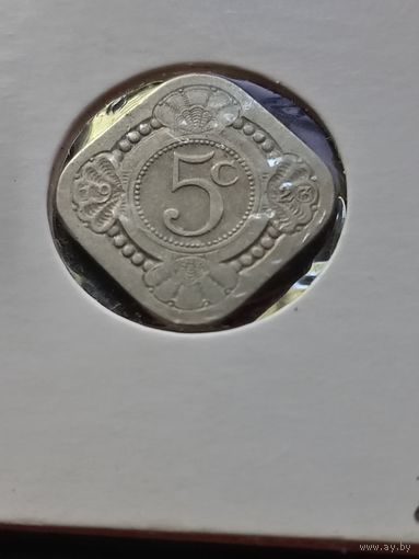 Нидерланды 5 центов 1923 г.