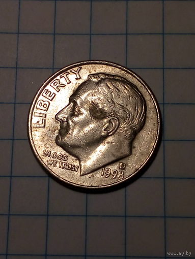 10 центов США 1998 Д год