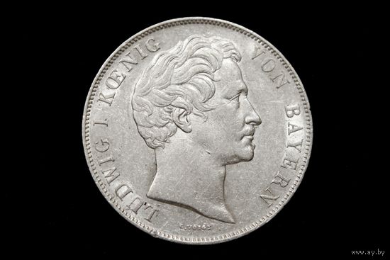 2 гульдена 1846 г. Бавария (Германия), Людвиг I. Штемпельный блеск!