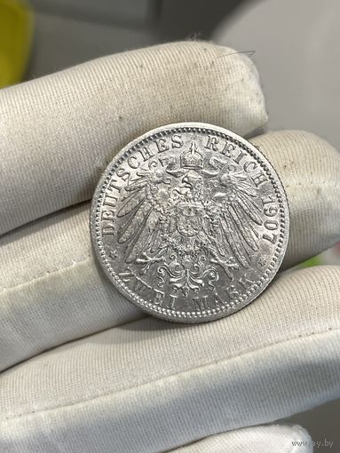 2 марки 1907 в шб с рубля !
