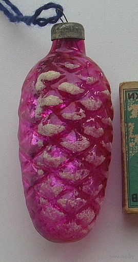 Ёлочная игрушка. Шишка. З-34.