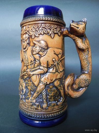 Кружка пивная старая немецкая 1/2 L