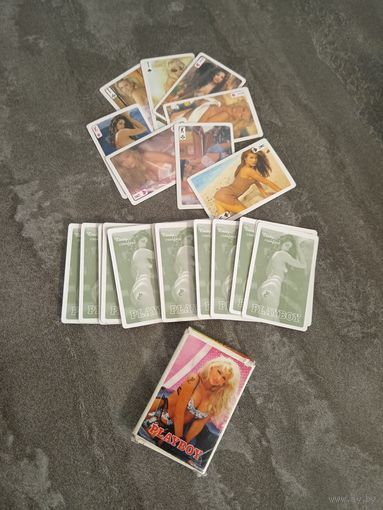 Карты игральные 36 шт. PLAYBOY 2002 год б/у